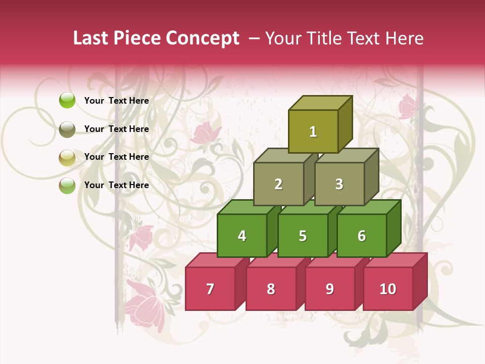 Scroll Paint Ornament PowerPoint Template