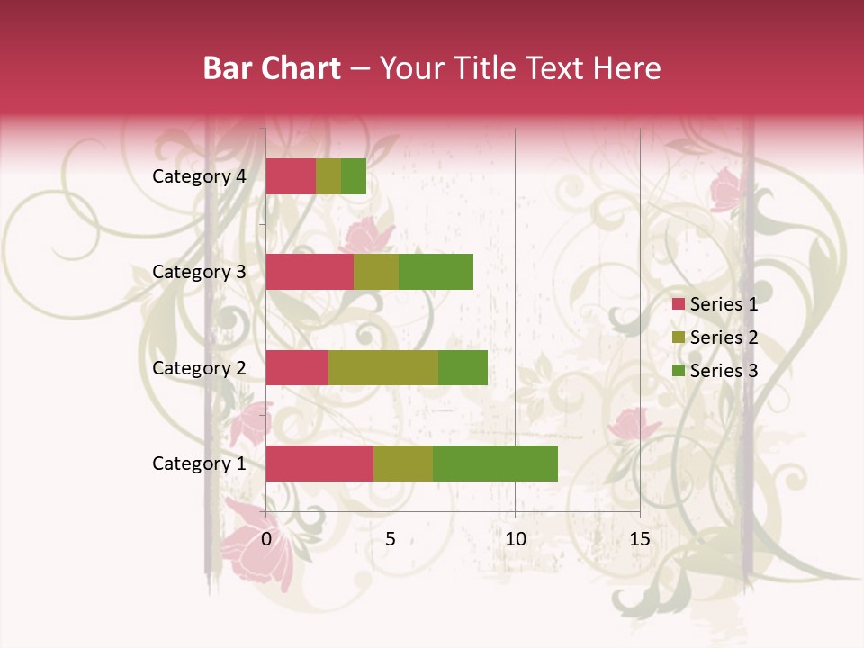 Scroll Paint Ornament PowerPoint Template