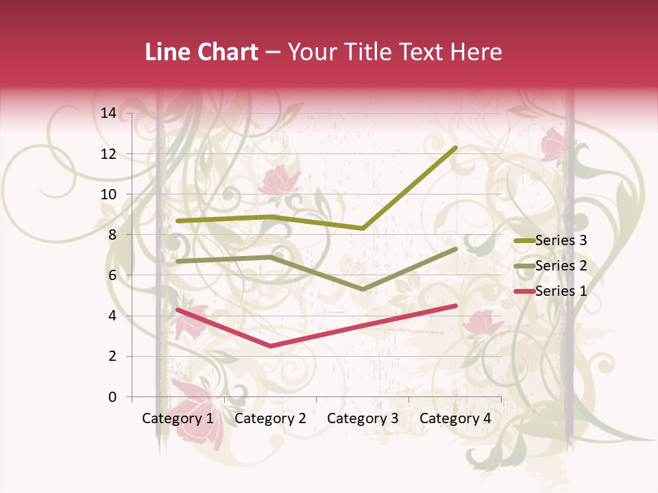 Scroll Paint Ornament PowerPoint Template