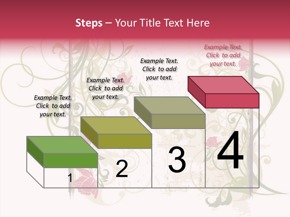 Scroll Paint Ornament PowerPoint Template