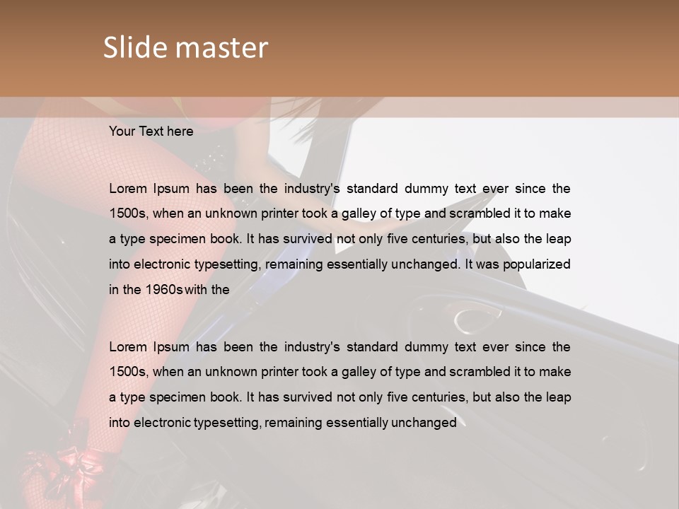 Military View Camouflage PowerPoint Template