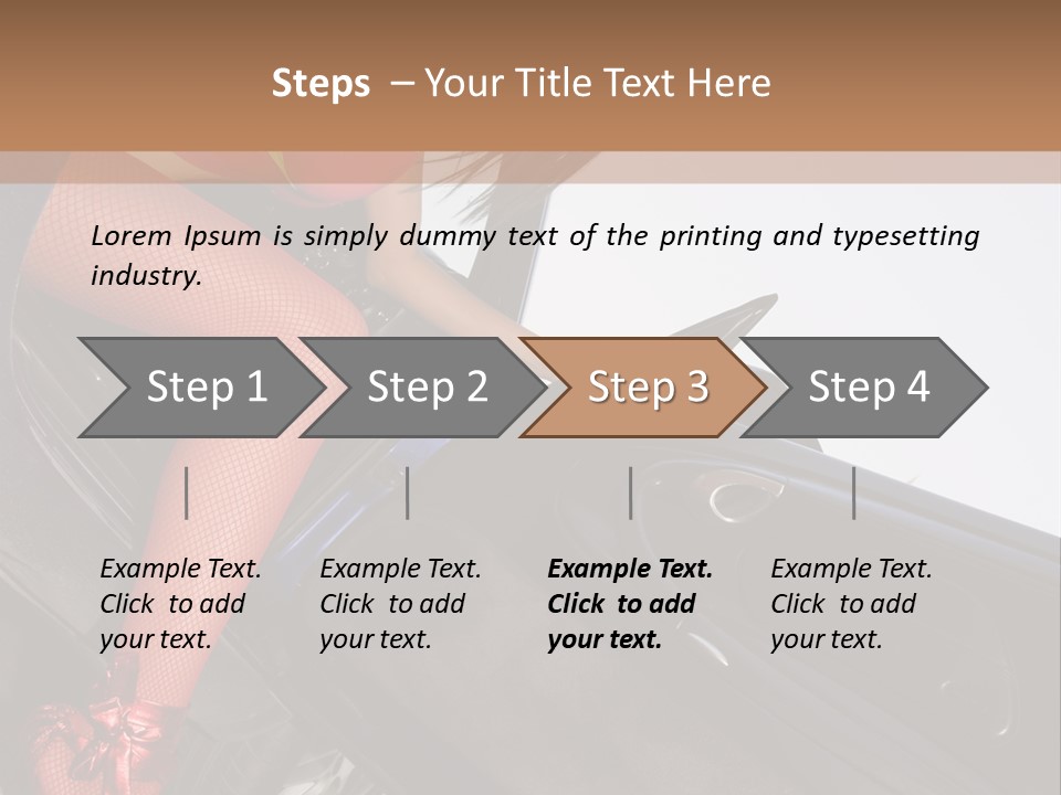 Military View Camouflage PowerPoint Template