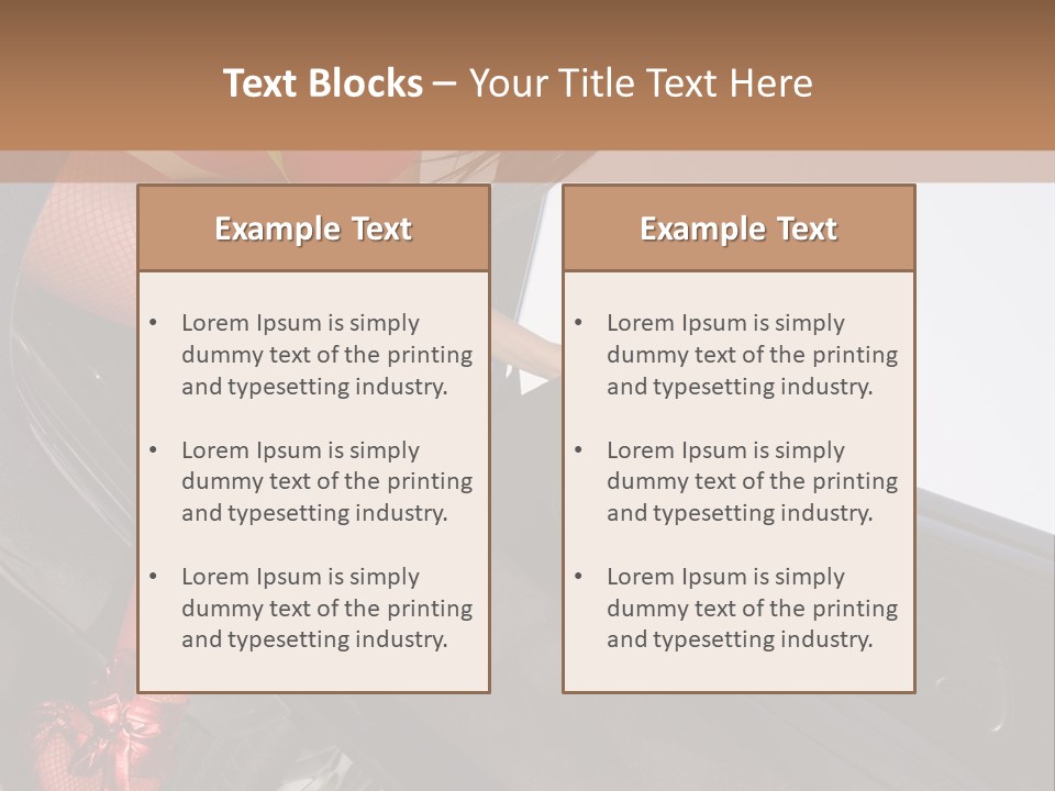 Military View Camouflage PowerPoint Template