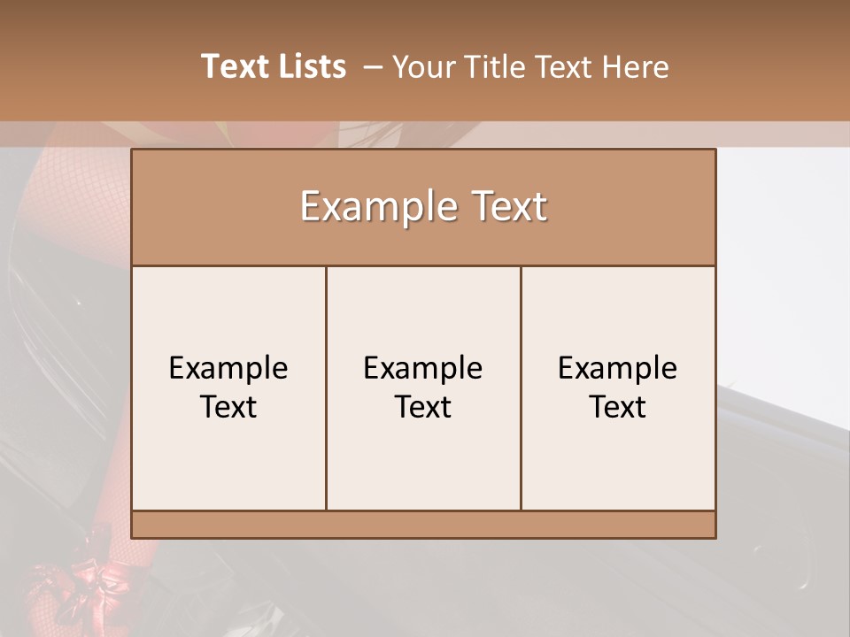 Military View Camouflage PowerPoint Template