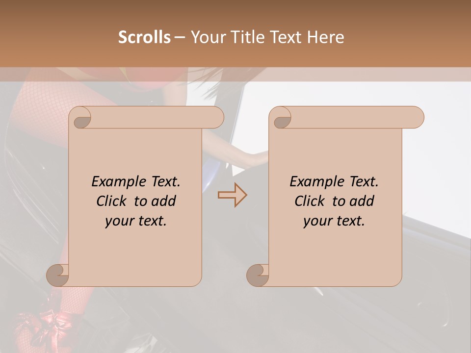 Military View Camouflage PowerPoint Template