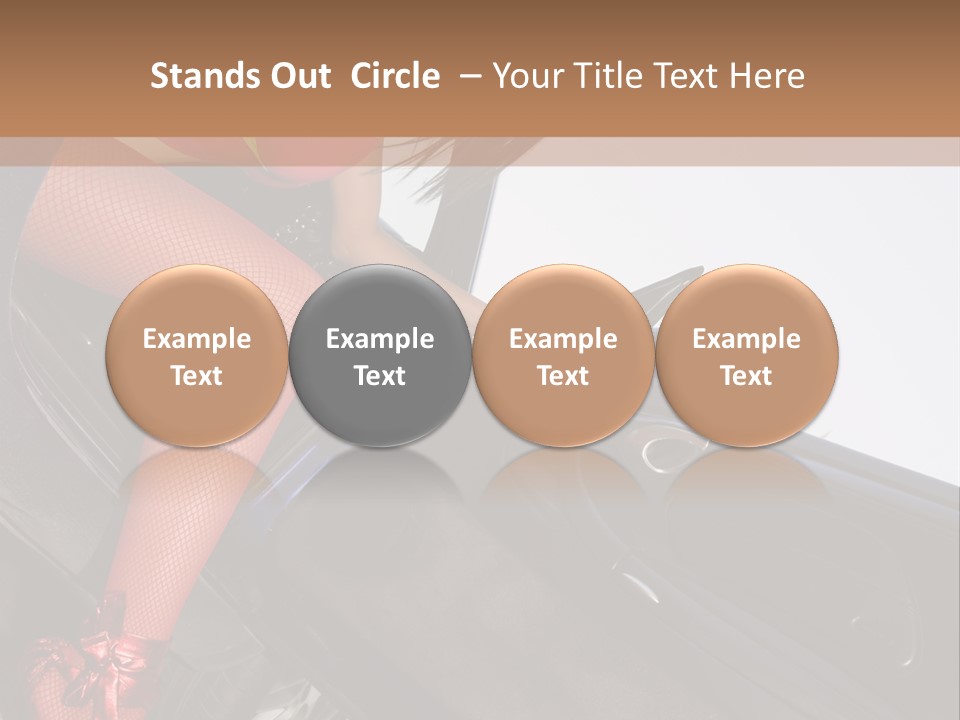 Military View Camouflage PowerPoint Template