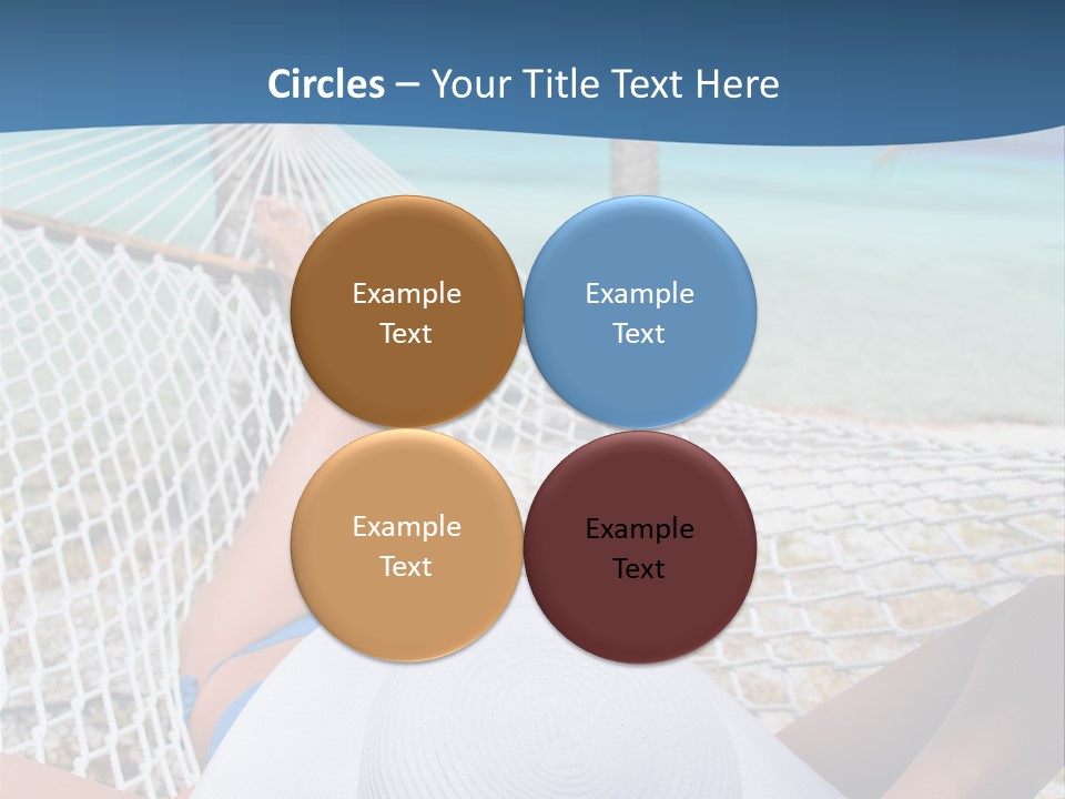 Trip Palm Hat PowerPoint Template