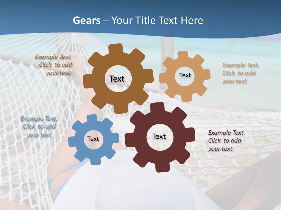 Trip Palm Hat PowerPoint Template