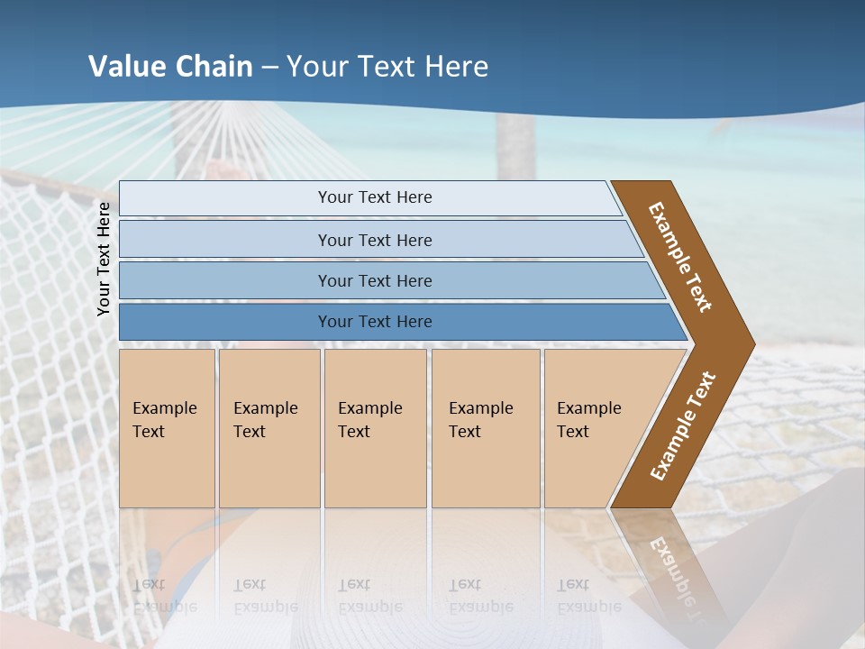 Trip Palm Hat PowerPoint Template