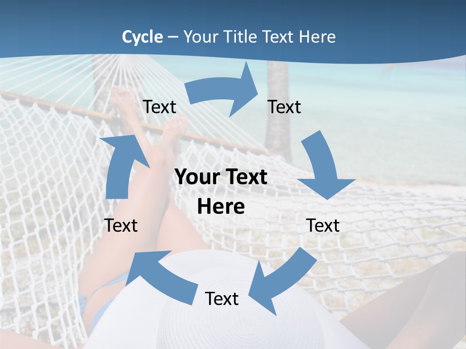 Trip Palm Hat PowerPoint Template