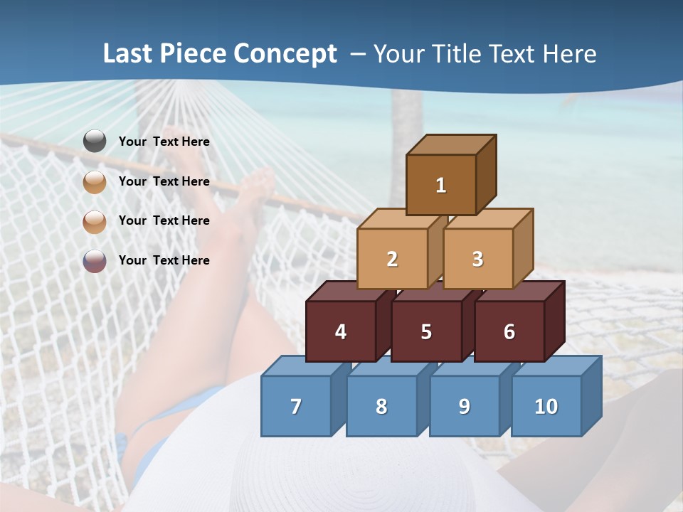 Trip Palm Hat PowerPoint Template