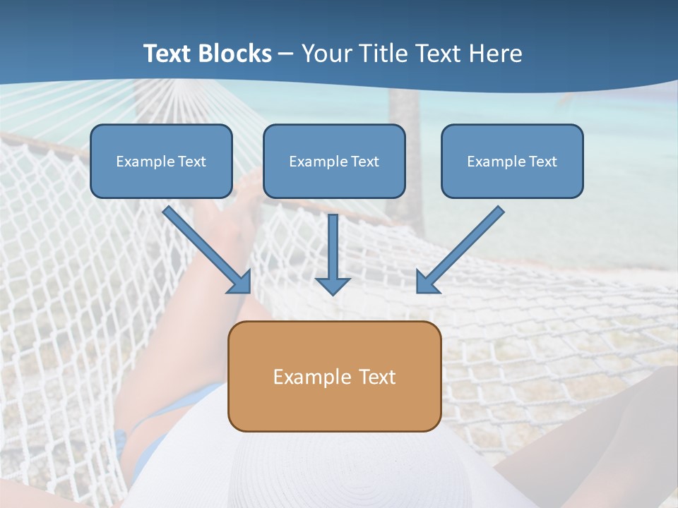 Trip Palm Hat PowerPoint Template
