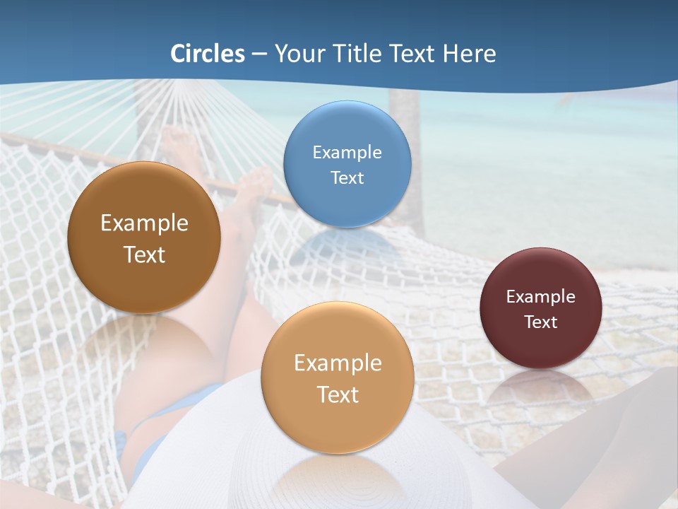 Trip Palm Hat PowerPoint Template