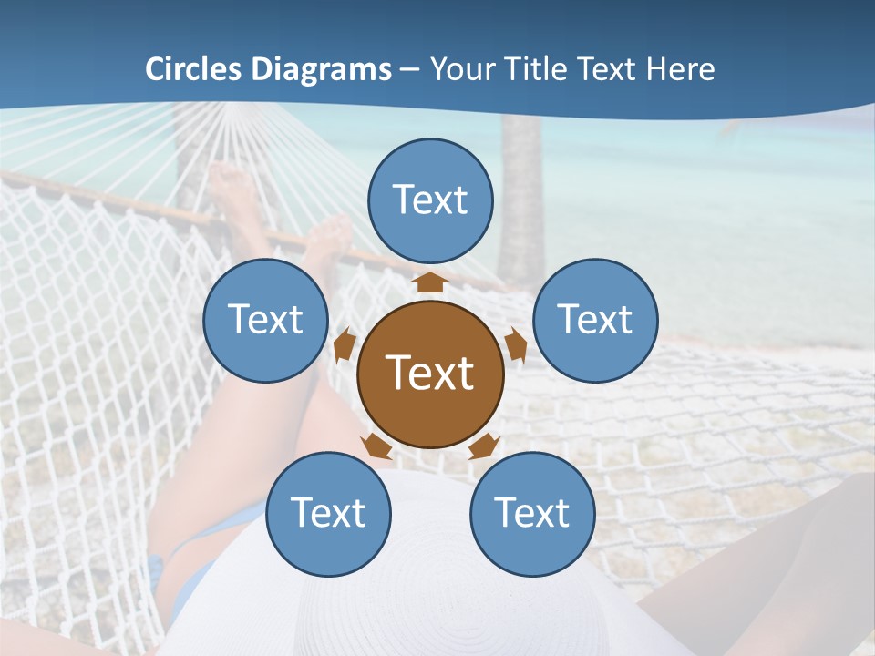 Trip Palm Hat PowerPoint Template