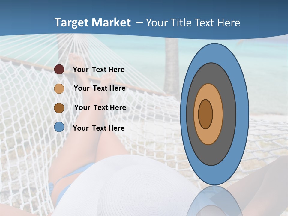 Trip Palm Hat PowerPoint Template