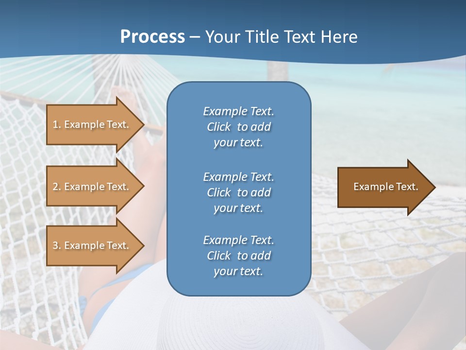 Trip Palm Hat PowerPoint Template
