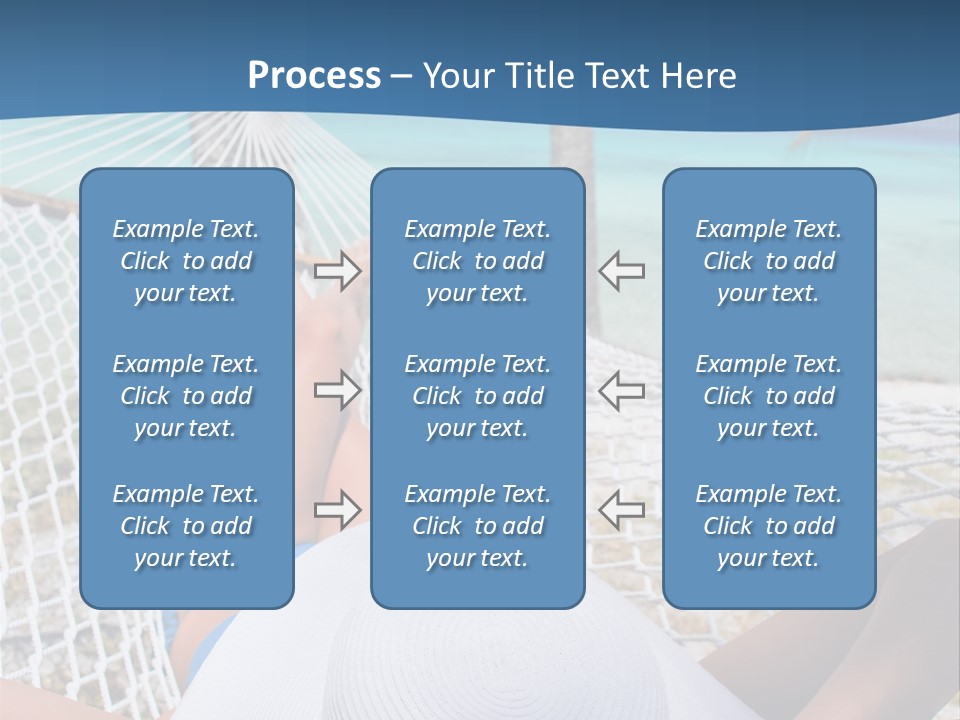 Trip Palm Hat PowerPoint Template