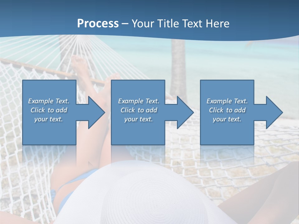 Trip Palm Hat PowerPoint Template