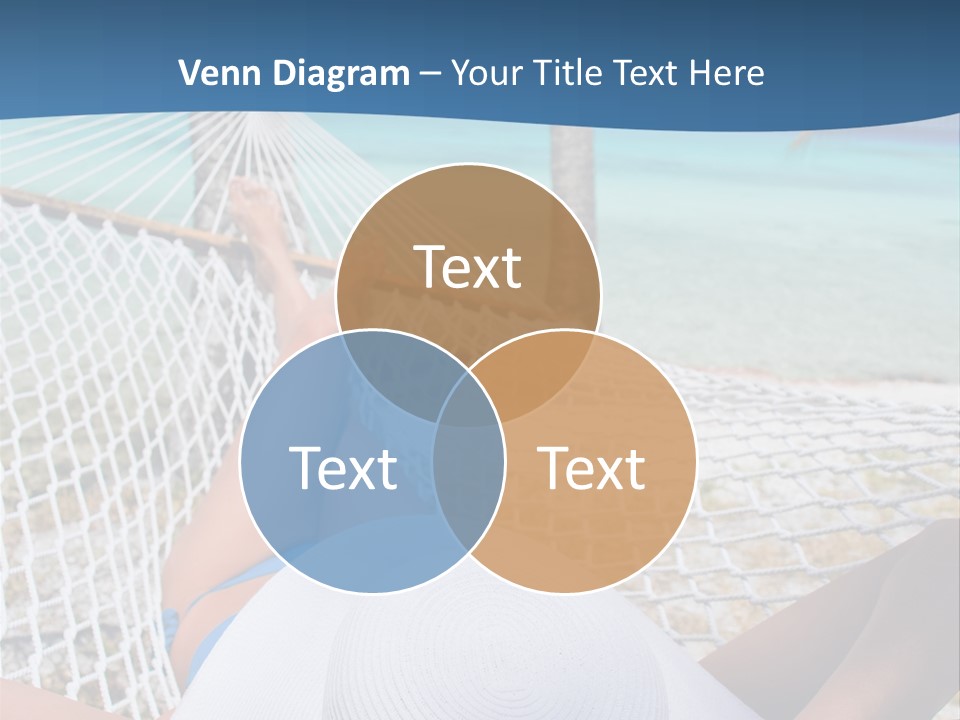 Trip Palm Hat PowerPoint Template