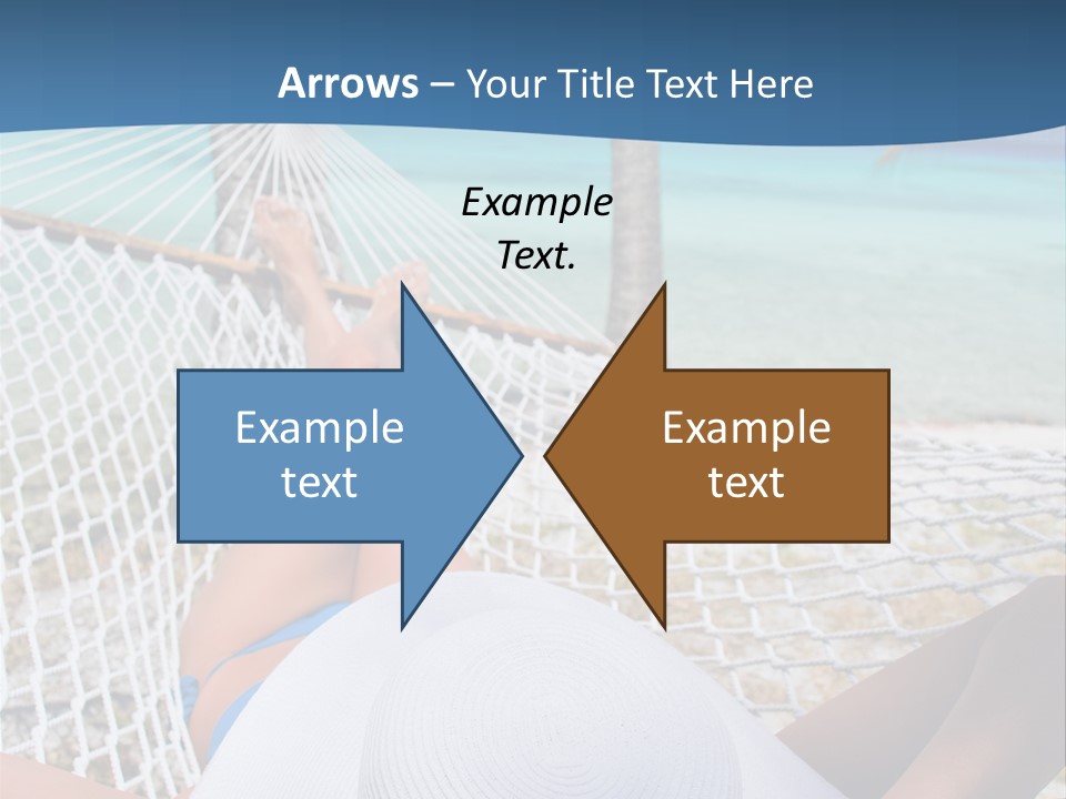 Trip Palm Hat PowerPoint Template