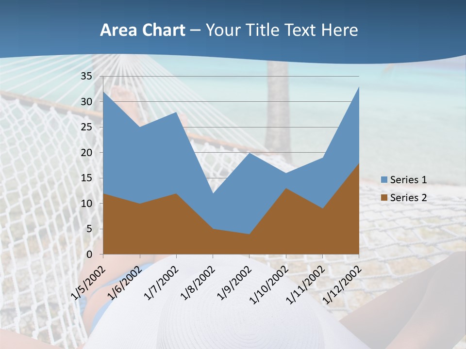 Trip Palm Hat PowerPoint Template
