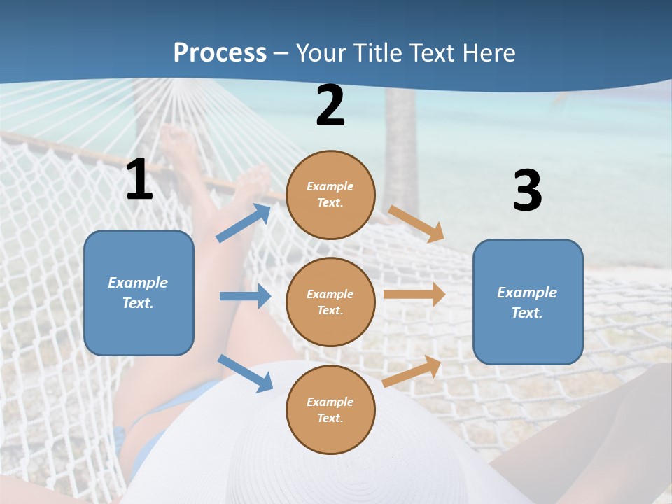 Trip Palm Hat PowerPoint Template