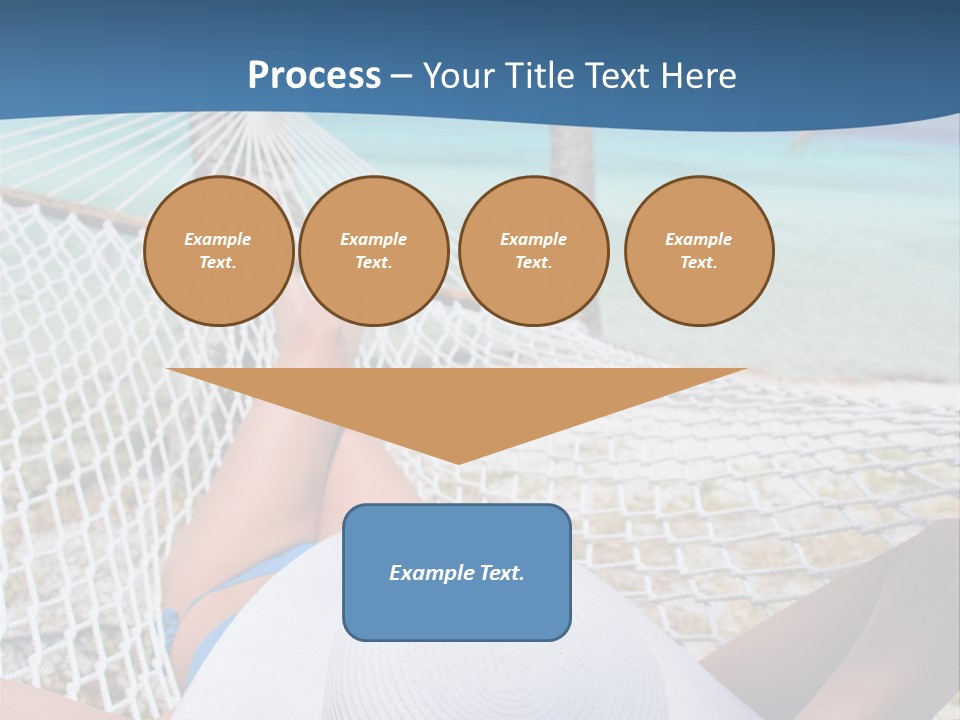 Trip Palm Hat PowerPoint Template