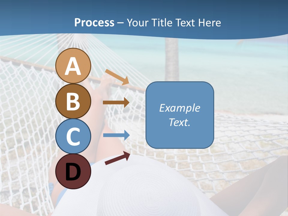 Trip Palm Hat PowerPoint Template