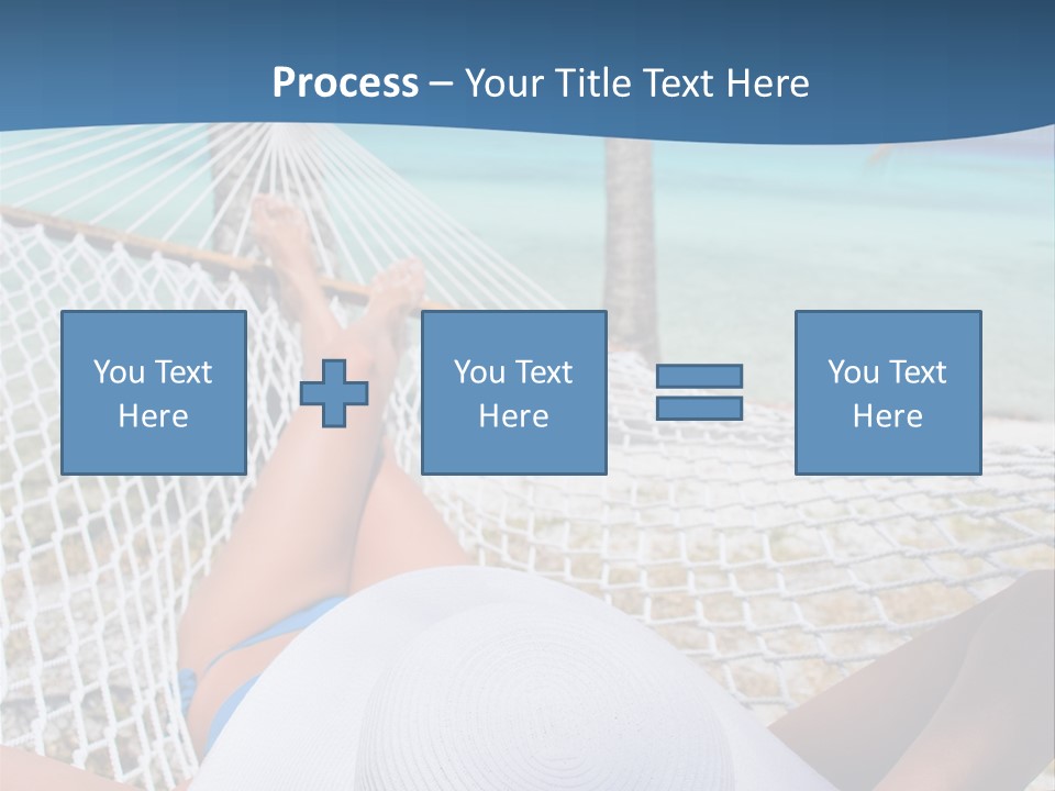 Trip Palm Hat PowerPoint Template