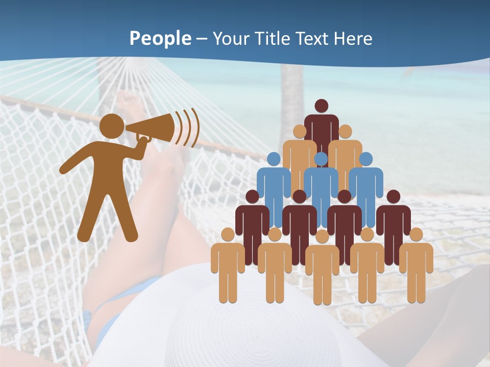 Trip Palm Hat PowerPoint Template