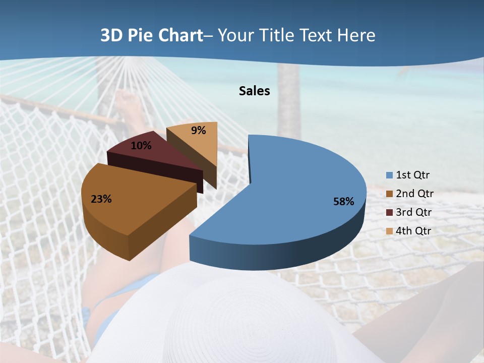 Trip Palm Hat PowerPoint Template