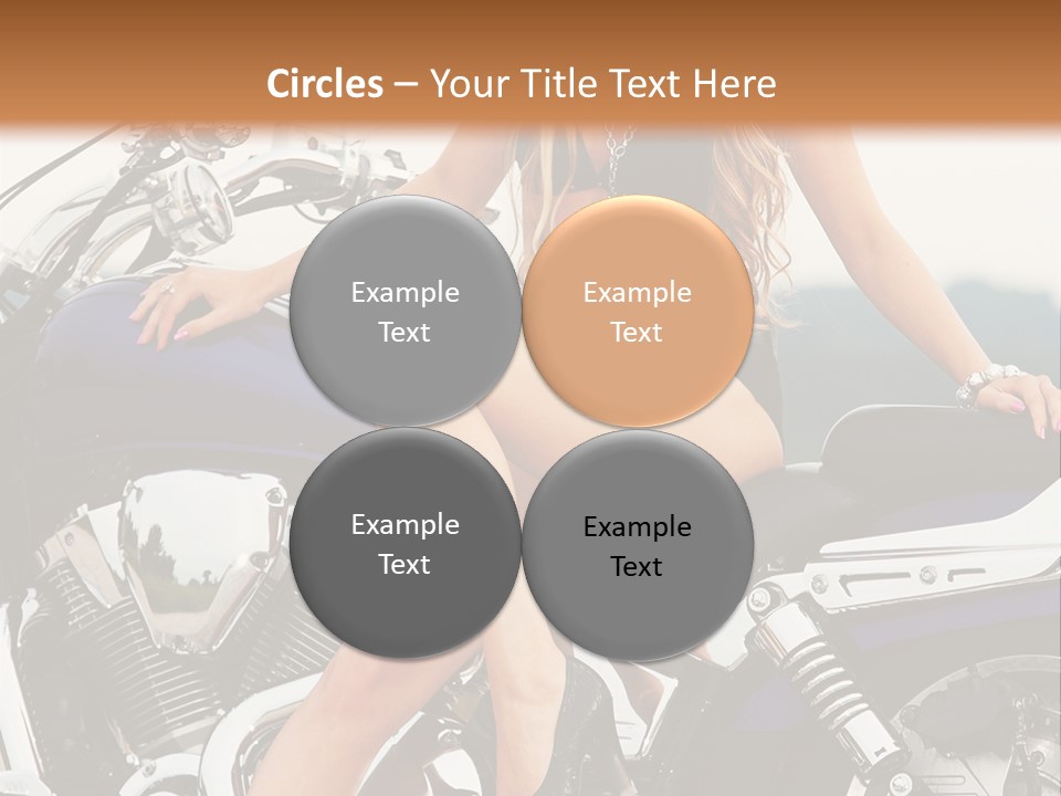 Model Black Custom PowerPoint Template