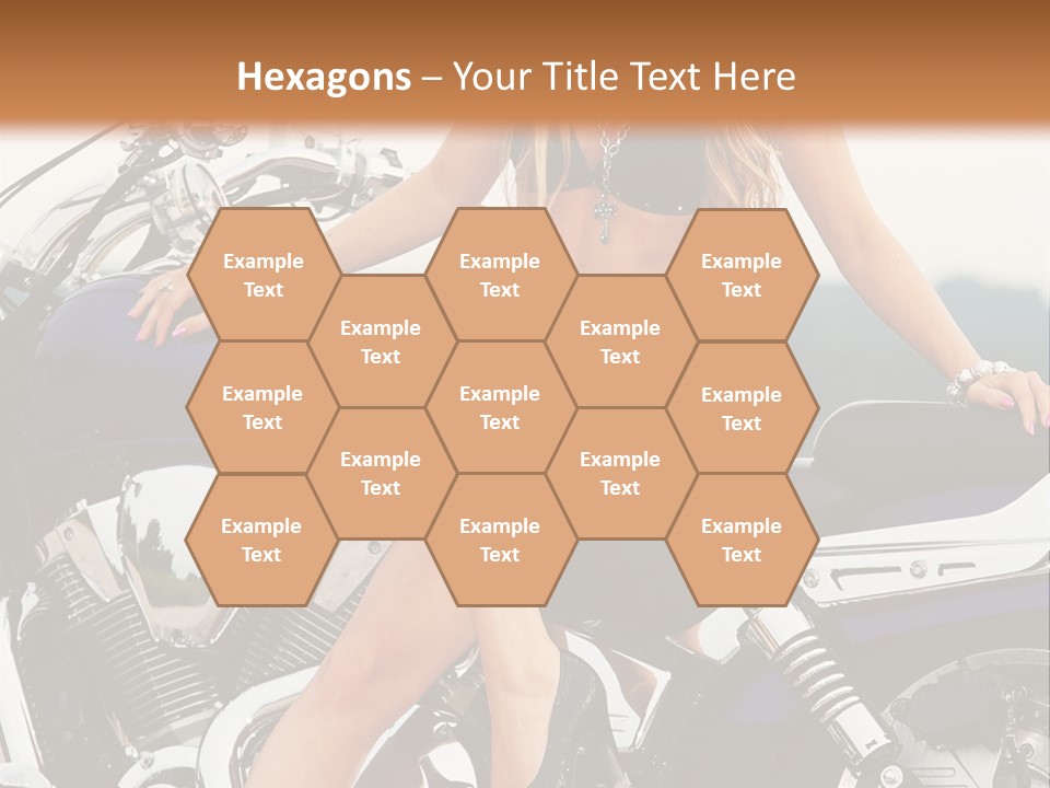 Model Black Custom PowerPoint Template