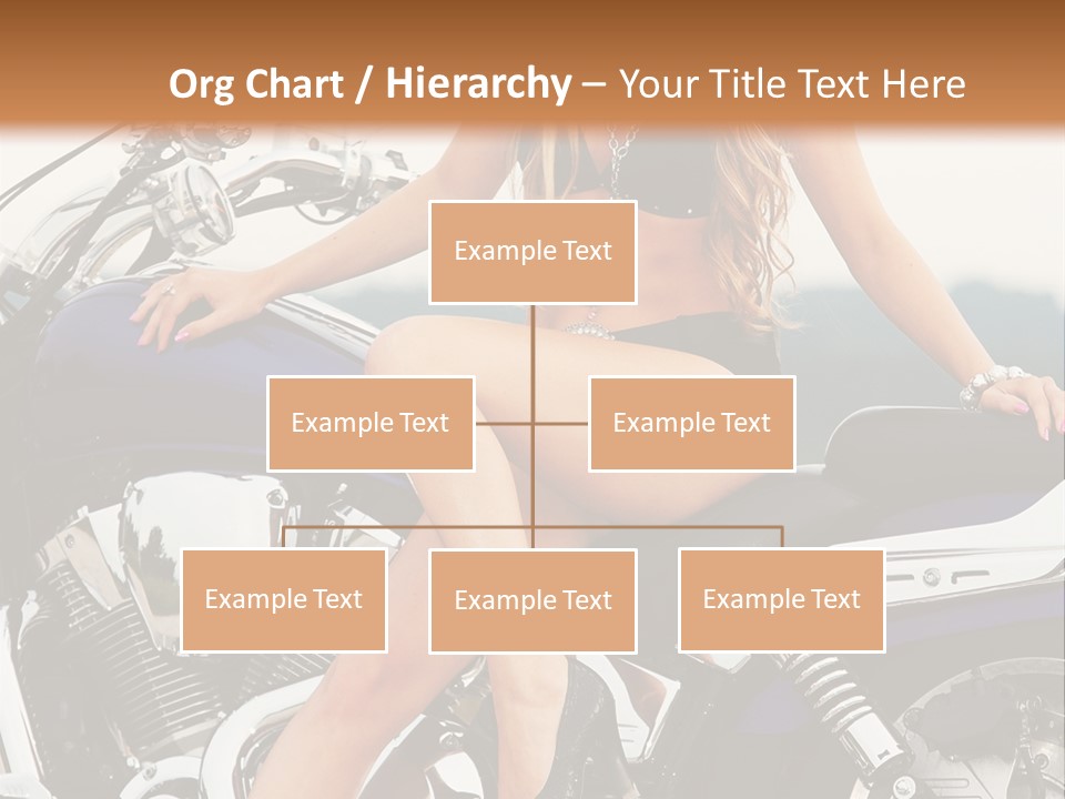Model Black Custom PowerPoint Template