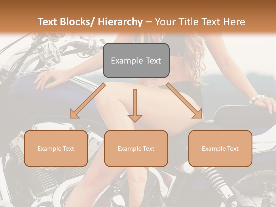 Model Black Custom PowerPoint Template