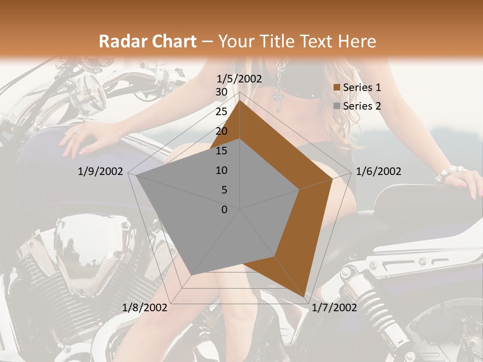 Model Black Custom PowerPoint Template