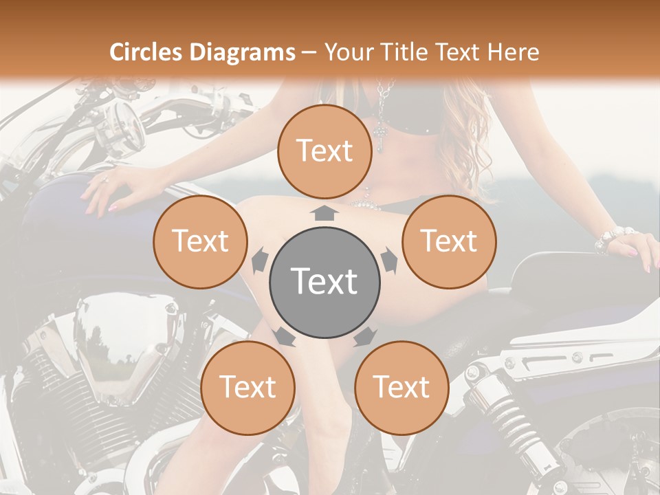 Model Black Custom PowerPoint Template