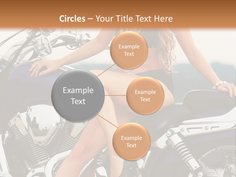 Model Black Custom PowerPoint Template