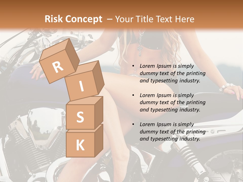 Model Black Custom PowerPoint Template