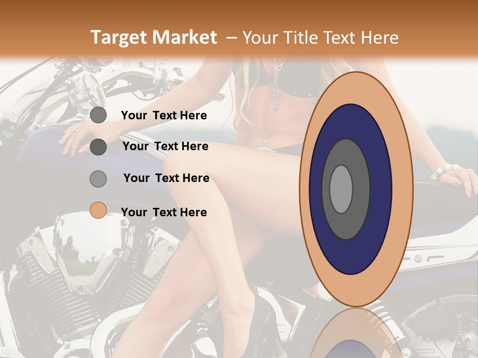 Model Black Custom PowerPoint Template