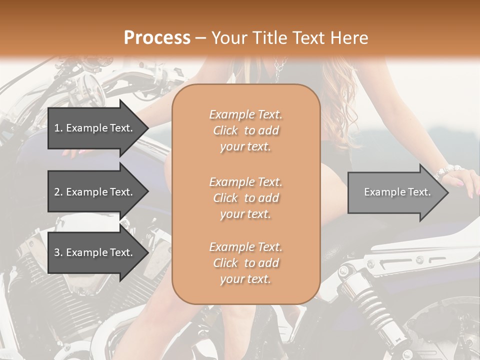 Model Black Custom PowerPoint Template