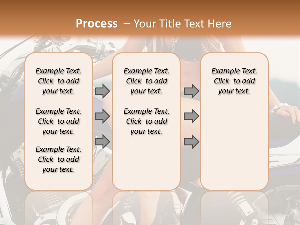 Model Black Custom PowerPoint Template