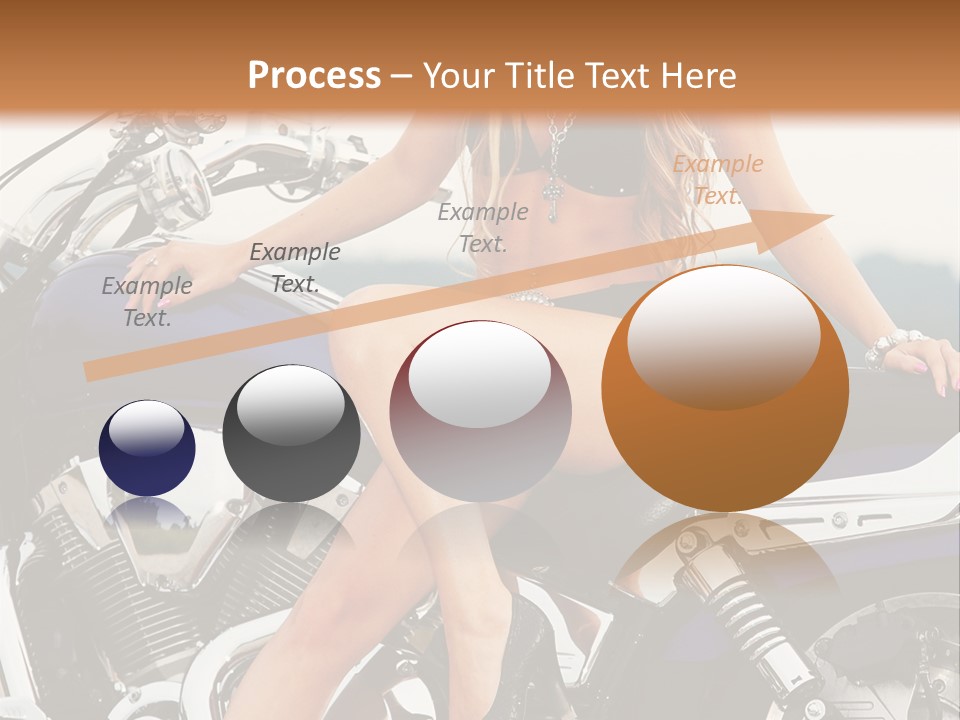 Model Black Custom PowerPoint Template
