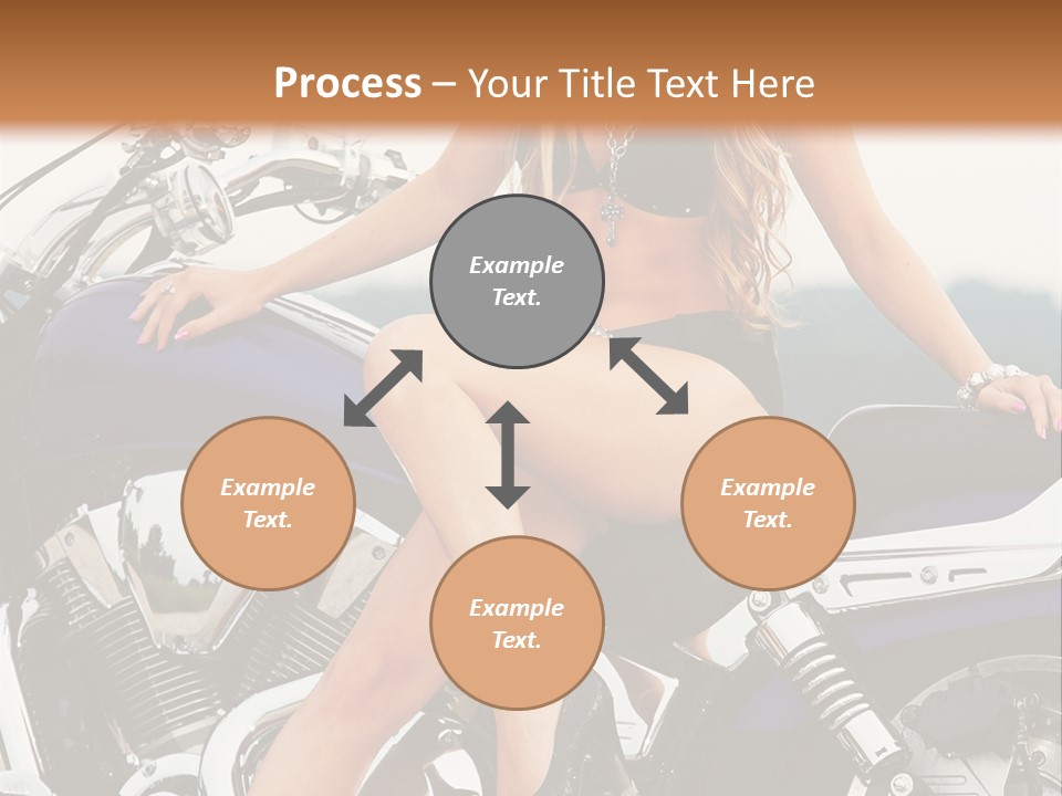 Model Black Custom PowerPoint Template