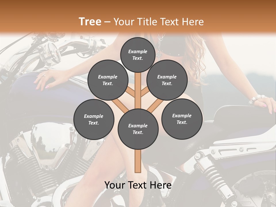 Model Black Custom PowerPoint Template