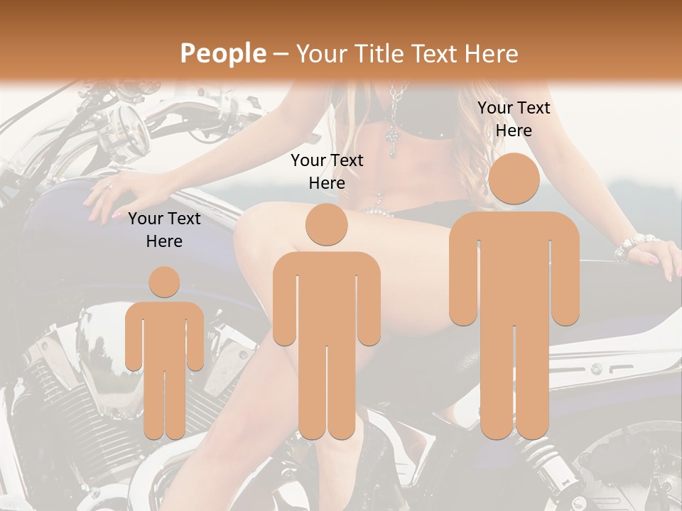 Model Black Custom PowerPoint Template