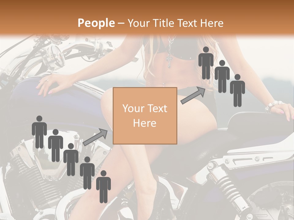 Model Black Custom PowerPoint Template