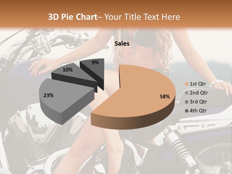 Model Black Custom PowerPoint Template