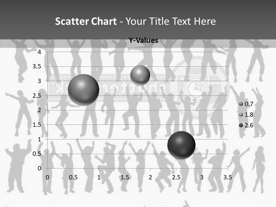 A Group Of People Silhouettes On A White Background PowerPoint Template