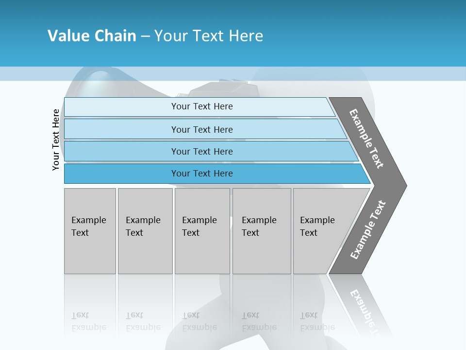 Camera Lens Character PowerPoint Template